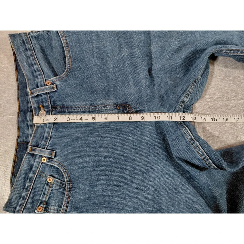 Levi's 560 Loose Fit Straight Leg Jeans Women's 10 Reg S Dark‎ Wash Denim